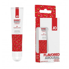 Стимулирующее средство со вкусом клубники JO Sweet Berry Heart 10 мл Стимулирующее средство со вкусом клубники JO Sweet Berry Heart 10 мл