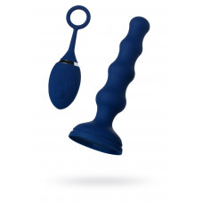 Анальная вибровтулка O'Play Wave с пультом ДУ синяя 15,5 см