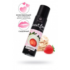 Сливочный гель Secret Play для сосков и интимных зон со вкусом клубники и белого шоколада 55 г Сливочный гель Secret Play для сосков и интимных зон со вкусом клубники и белого шоколада 55 г