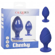 Набор анальных втулок Cheeky силикон синий 2 шт Набор анальных втулок Cheeky силикон синий 2 шт