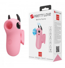Вакуумный стимулятор с электростимуляцией Magic Devil Pretty Love 7,8 см