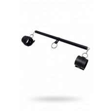 Бондажный набор 3 точки фиксации Pecado: распорка, оковы черный Бондажный набор 3 точки фиксации Pecado: распорка, оковы черный