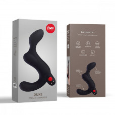 Массажёр простаты с вибрацией Duke черный 16,7 см Массажёр простаты с вибрацией Duke черный 16,7 см