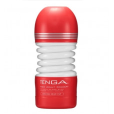 Мастурбатор Tenga Rolling Head Cup Вращающаяся Головка красный Мастурбатор Tenga Rolling Head Cup Вращающаяся Головка красный