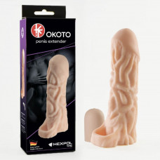 Насадка - удлинитель Okoto penis extender 15,5 см