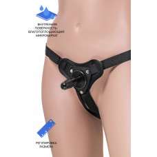 Трусики для страпона RealStick Strap-On Abigail черные