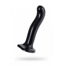 Ремневой нереалистичный страпон Strap-on-me черный 19,8 см