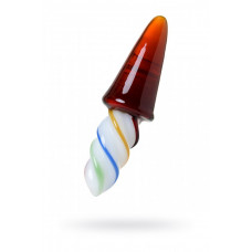 Двусторонний фаллоимитатор Sexus Glass коричневый 16 см Двусторонний фаллоимитатор Sexus Glass коричневый 16 см