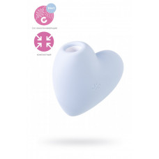 Вакуум-волновой бесконтактный стимулятор клитора Satisfyer Cutie Heart голубой Вакуум-волновой бесконтактный стимулятор клитора Satisfyer Cutie Heart голубой