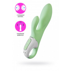 Нереалистичный вибратор Satisfyer Air Pump Bunny зеленый 15 см Нереалистичный вибратор Satisfyer Air Pump Bunny зеленый 15 см