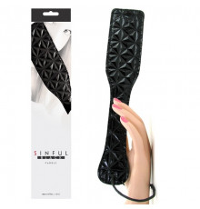 Шлепалка Sinful Paddle черная 32 см