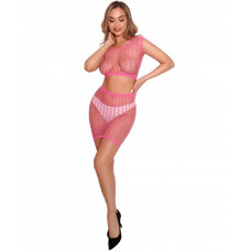 Комплект из топа и юбки Amor El розовый S/L Комплект из топа и юбки Amor El розовый S/L