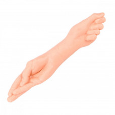 Стимулятор для фистинга двусторонний телесный 36 см Стимулятор для фистинга двусторонний телесный 36 см