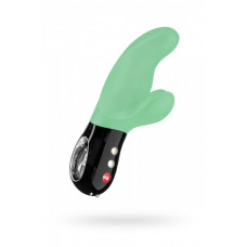 Вибратор Miss Bi + зарядное устройство нефритовый 17 см