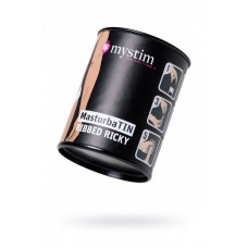 Мастурбатор Mystim Ribbed Ricky белый 4,5 см Мастурбатор Mystim Ribbed Ricky белый 4,5 см