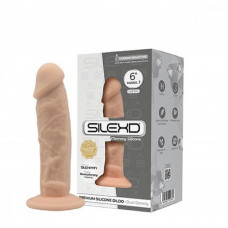 Фаллоимитатор SileXD Model 1 6 на присоске телесный 14,8 см Фаллоимитатор SileXD Model 1 6 на присоске телесный 14,8 см