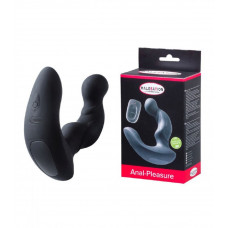 Стимулятор простаты Anal-Pleasure черный 3,2 см