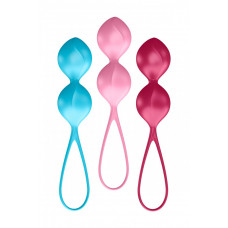 Набор вагинальных шариков Satisfyer Balls C03 Double 3 см Набор вагинальных шариков Satisfyer Balls C03 Double 3 см