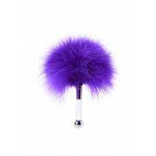 Щекоталка с перьями маленькая фиолетовая