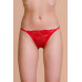 Трусики со стразами Joli Chantal красный OS Трусики со стразами Joli Chantal красный OS