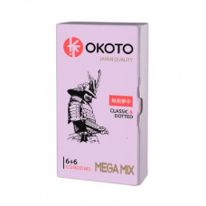 Презервативы Okoto Mega Mix №12 Презервативы Okoto Mega Mix №12