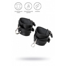 Наручники с двумя перекрёстными ремешками оригинальная сцепка натуральная кожа Наручники с двумя перекрёстными ремешками оригинальная сцепка натуральная кожа