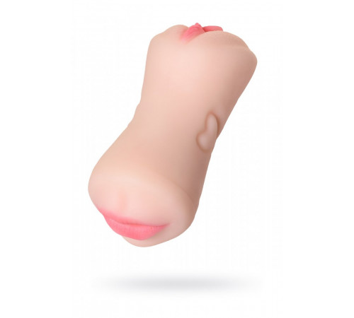 Мастурбатор реалистичный Toyfa Juicy Pussy Pretty Mouth рот и вагина телесный 17 см