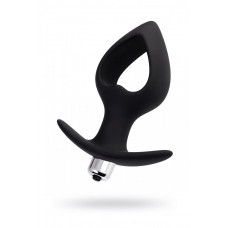 Анальная вибровтулка-расширитель Popo M черная 14 см