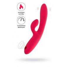 Вибратор с вакуум-волновой стимуляцией Enila розовый 23 см