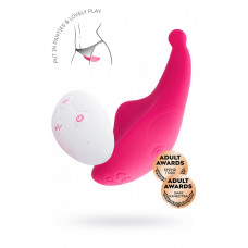 Клиторальный вибратор в трусики Pansy розовый 8 см Клиторальный вибратор в трусики Pansy розовый 8 см