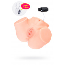 Мастурбатор вагина и анус с вибрацией и ротацией Adel 001 Vagina 24 см