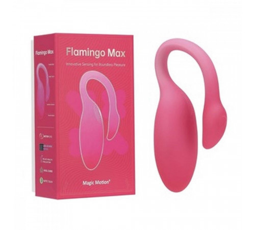 Вибратор и тренажёр Кегеля Flamingo Max розовый 11 см