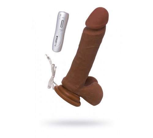 Ротатор на присоске мулат 7 режимов вибрации RealStick Mulatto 21 см