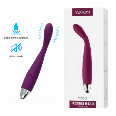 Вибратор Svakom Coco для точки G фиолетовый 18,2 см Вибратор Svakom Coco для точки G фиолетовый 18,2 см
