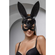 Маска Зайка кожа черный Маска Зайка кожа черный
