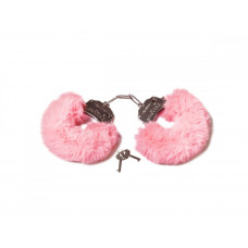 Наручники с пушистым мехом светло розовые Наручники с пушистым мехом светло розовые