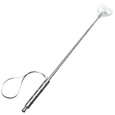 Стек Sitabella с деревянной ручкой сердце серебристый 57 см Стек Sitabella с деревянной ручкой сердце серебристый 57 см