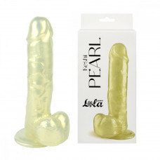 Фаллоимитатор на присоске Keshi Pearl перламутр золотистый 19 см Фаллоимитатор на присоске Keshi Pearl перламутр золотистый 19 см