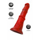 Вибратор Black&Red Monster Rex красный 24,5 см