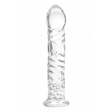 Фаллоимитатор Sexus Glass стеклянный прозрачный 16,5 см Фаллоимитатор Sexus Glass стеклянный прозрачный 16,5 см