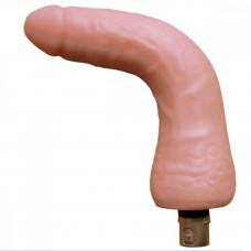 Сменная насадка для секс машины Gun с фиксацией изгиба телесная 20,5 см Сменная насадка для секс машины Gun с фиксацией изгиба телесная 20,5 см