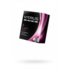 Презервативы ''VITALIS'' PREMIUM super thin №3