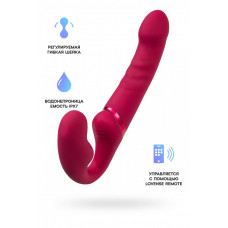 Страпон Lovense Lapis красный 23 см