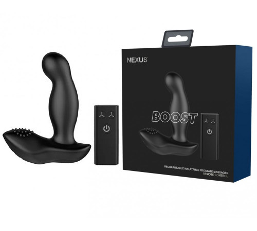 Вибромассажер простаты Nexus Boost черный