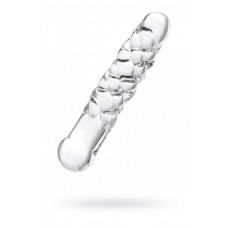 Двусторонний фаллоимитатор Sexus Glass стекло прозрачный 16 см