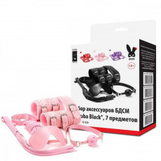 Набор аксессуаров БДСМ Paluba Pink 7 предметов розовый