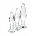 Набор анальных втулок Sexus Glass стекло 14 см, 12,5 см, 12 см Набор анальных втулок Sexus Glass стекло 14 см, 12,5 см, 12 см