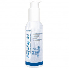 Гель смазка + массаж с дозатором Aqua Glide 2 в 1 125 мл