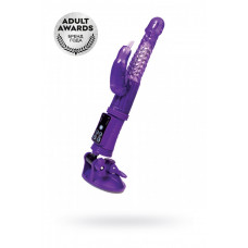 Вибратор с клиторальным стимулятором пчелка 24 см Вибратор с клиторальным стимулятором пчелка 24 см