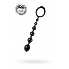 Анальная цепочка Toyfa A-toys M черная 19,8 см Анальная цепочка Toyfa A-toys M черная 19,8 см
